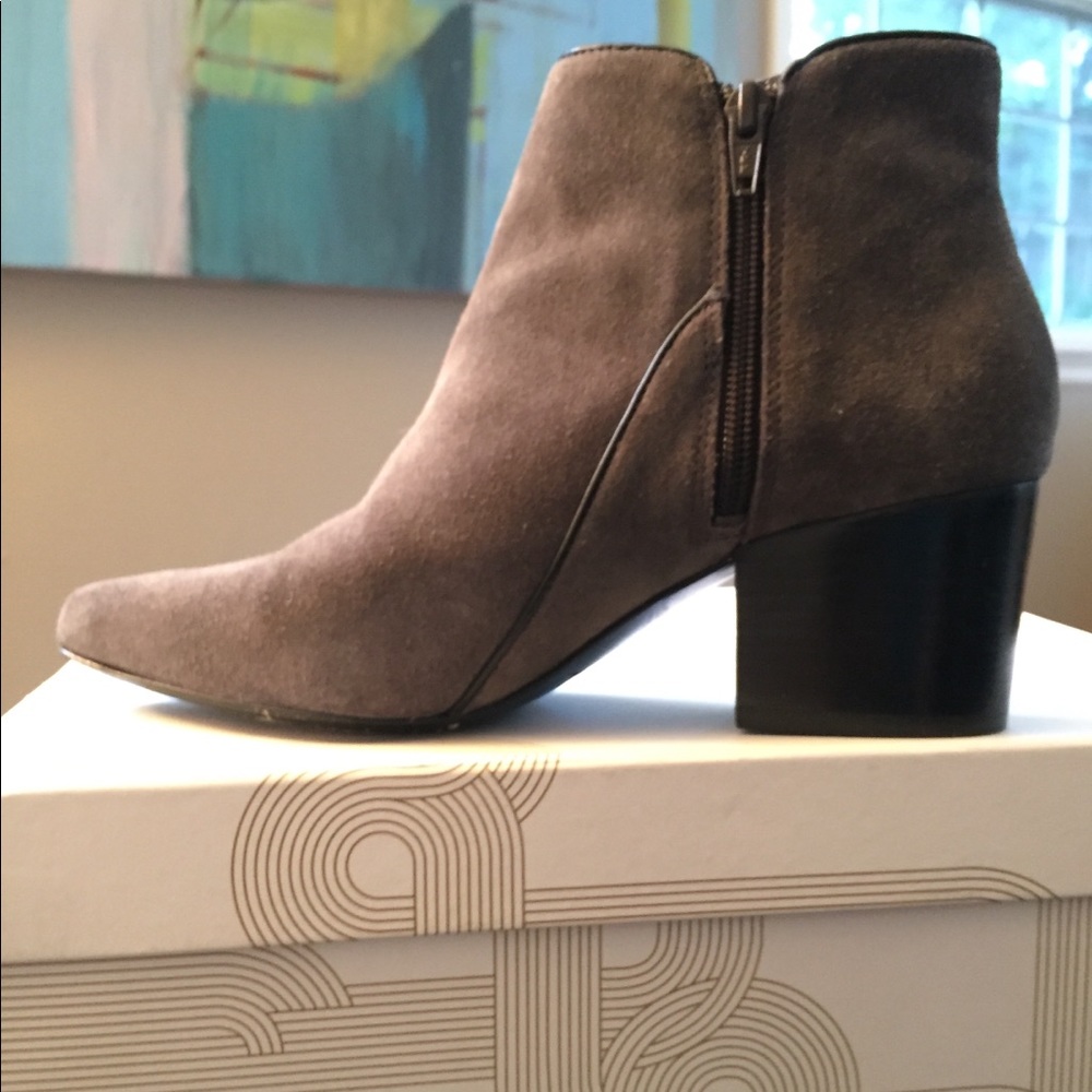 Belle suede booties